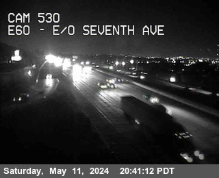Timelapse image near SR-60 : (530) East of Seventh Ave, Hacienda Heights 0 minutes ago