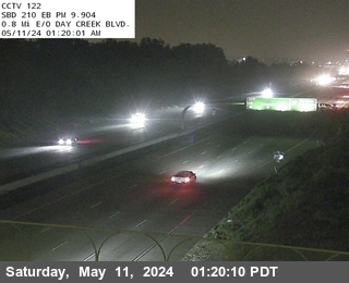 Timelapse image near I-210 : (122) East of Day Creek, Rancho Cucamonga 0 minutes ago